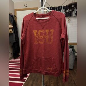 Cyclones Crewneck Sweater - Red